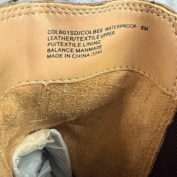 Blondo Coppa Waterproof Ankle Boot Brown Suede Women's Size 8 - Picture 5 of 8